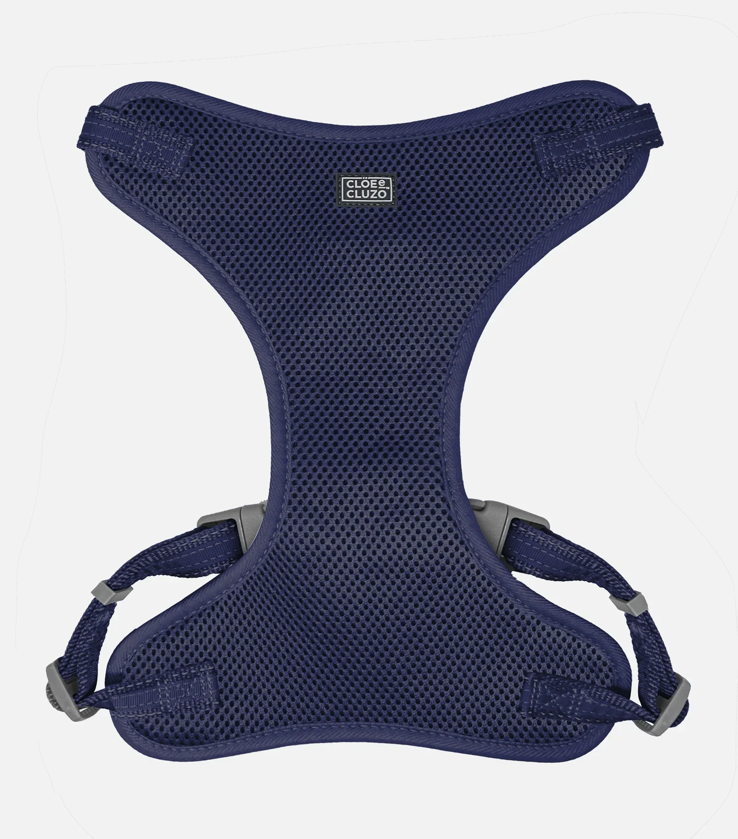 Harnais en maille réglable pour chiens, BLEU MARIN L/XL
